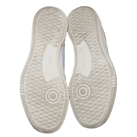 Men's Reebok Club C Revenge White Bold Purple Leather Sneakers Size 8 - GX0386 - Picture 6 of 7